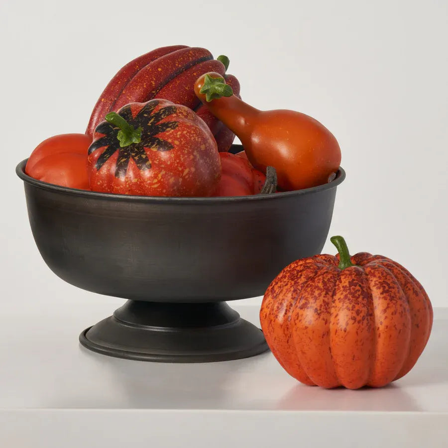 Rust Orange Pumpkin- Set of 8