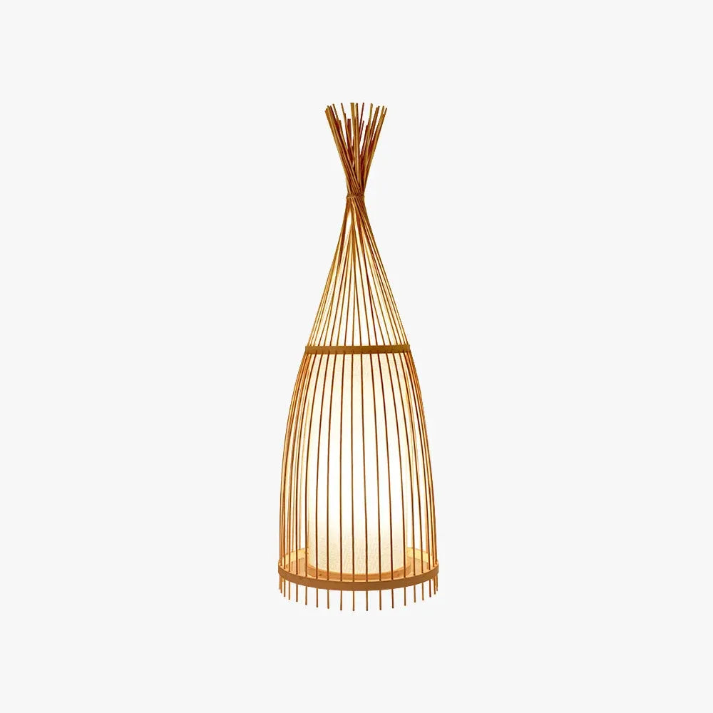 Ozawa wooden floor lamp