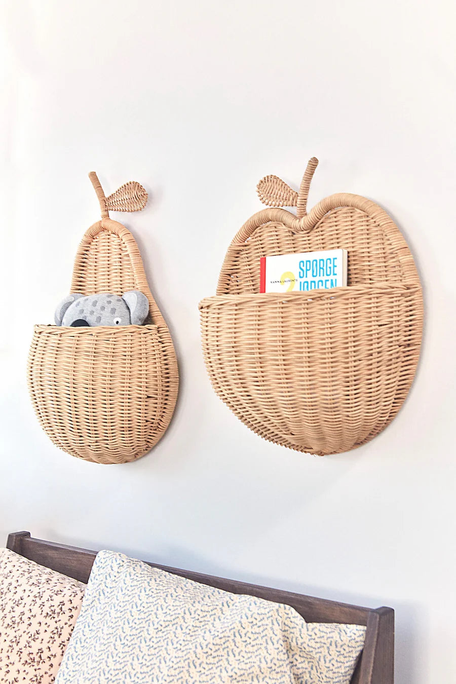 Pear Wall Basket