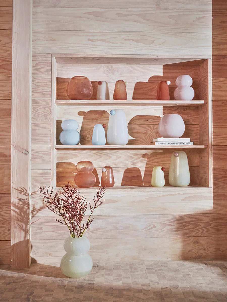 Lasi Vase - Medium - Taupe