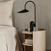 Conical cover table lamp