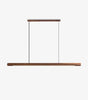 Wooden pendant light