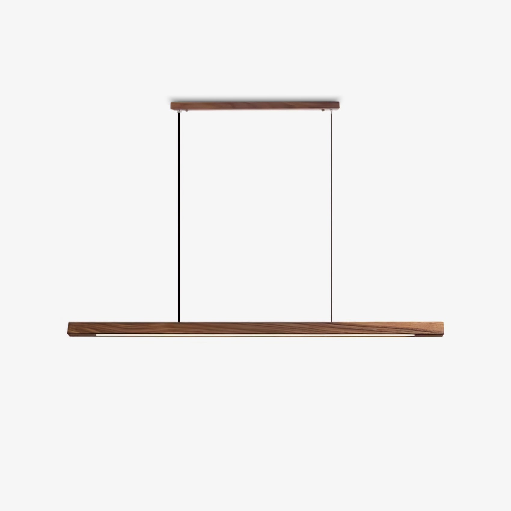 Wooden pendant light