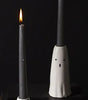 Phantom Collection Ceramic White Ghost Candleholder