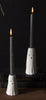 Phantom Collection Ceramic White Ghost Candleholder