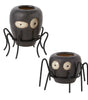 Wicked Cute Ceramic Spider Halloween Budvase Decor