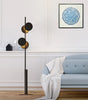Salgado floor lamp, metal