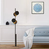 Salgado floor lamp, metal