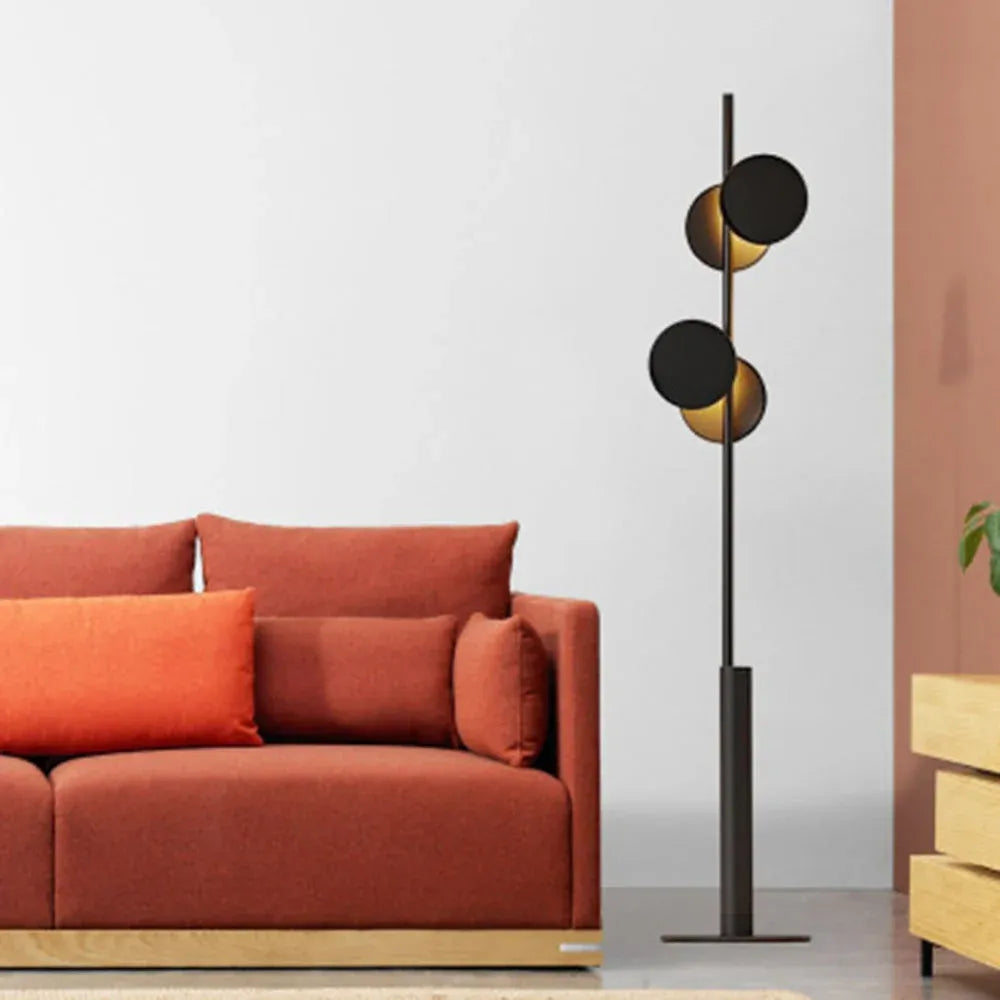 Salgado floor lamp, metal
