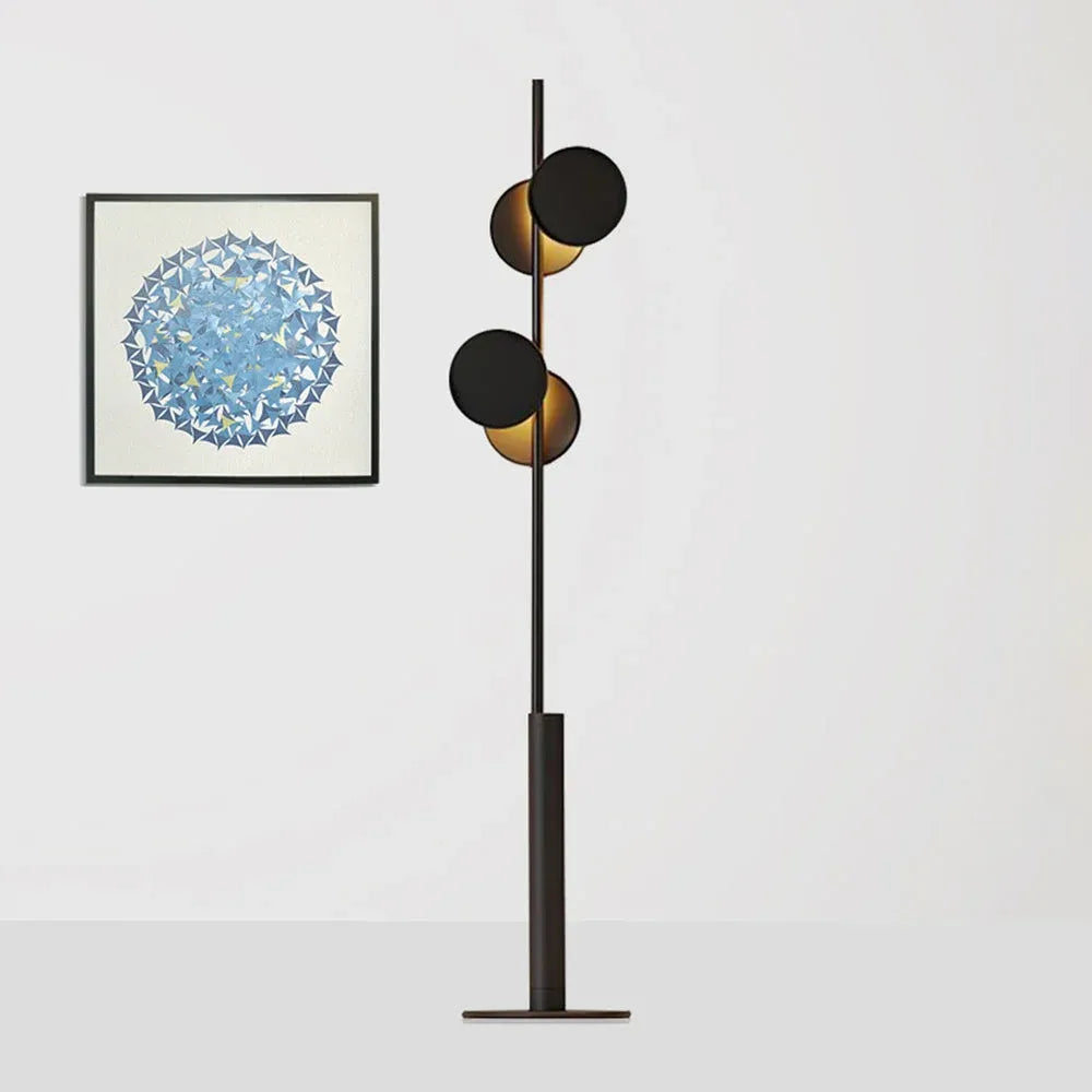 Salgado floor lamp, metal