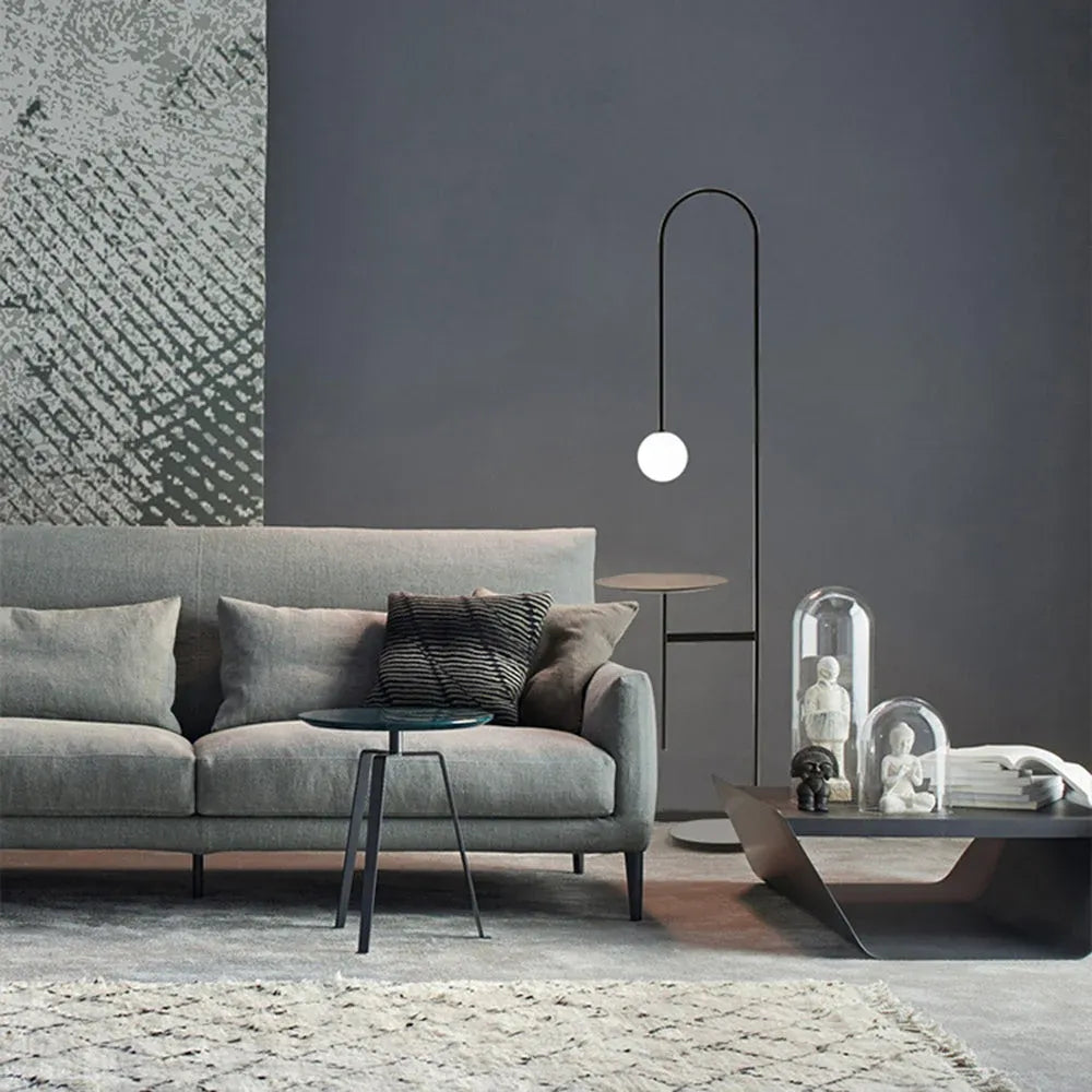 Valentina bedside table floor lamp