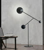 Avi floor lamp, 2 lights, metal
