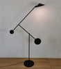 Avi floor lamp, 2 lights, metal