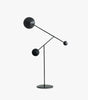 Avi floor lamp, 2 lights, metal
