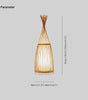 Ozawa wooden floor lamp