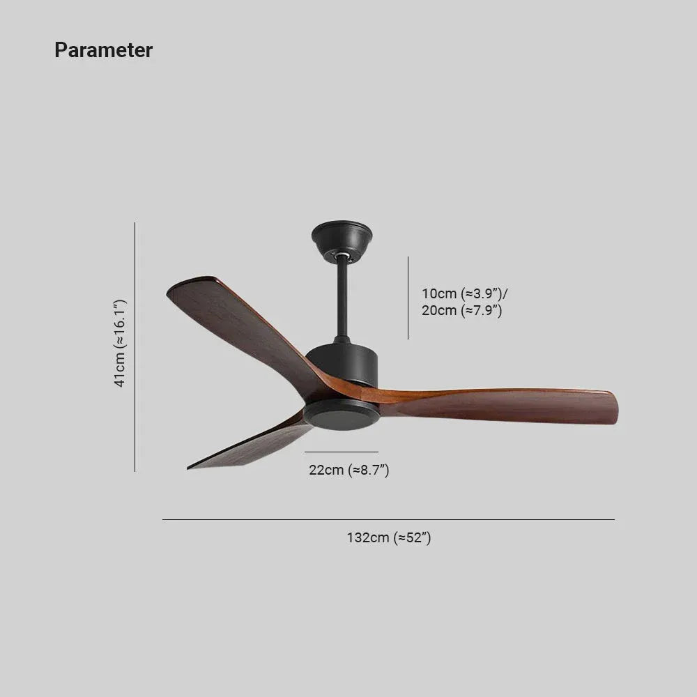 Haydn ceiling fan with lighting