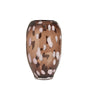 Jali Medium Vase in Smoke