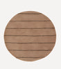 Striped Circle Rug