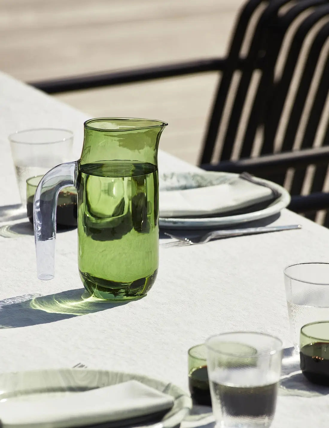 Borosilicate vase