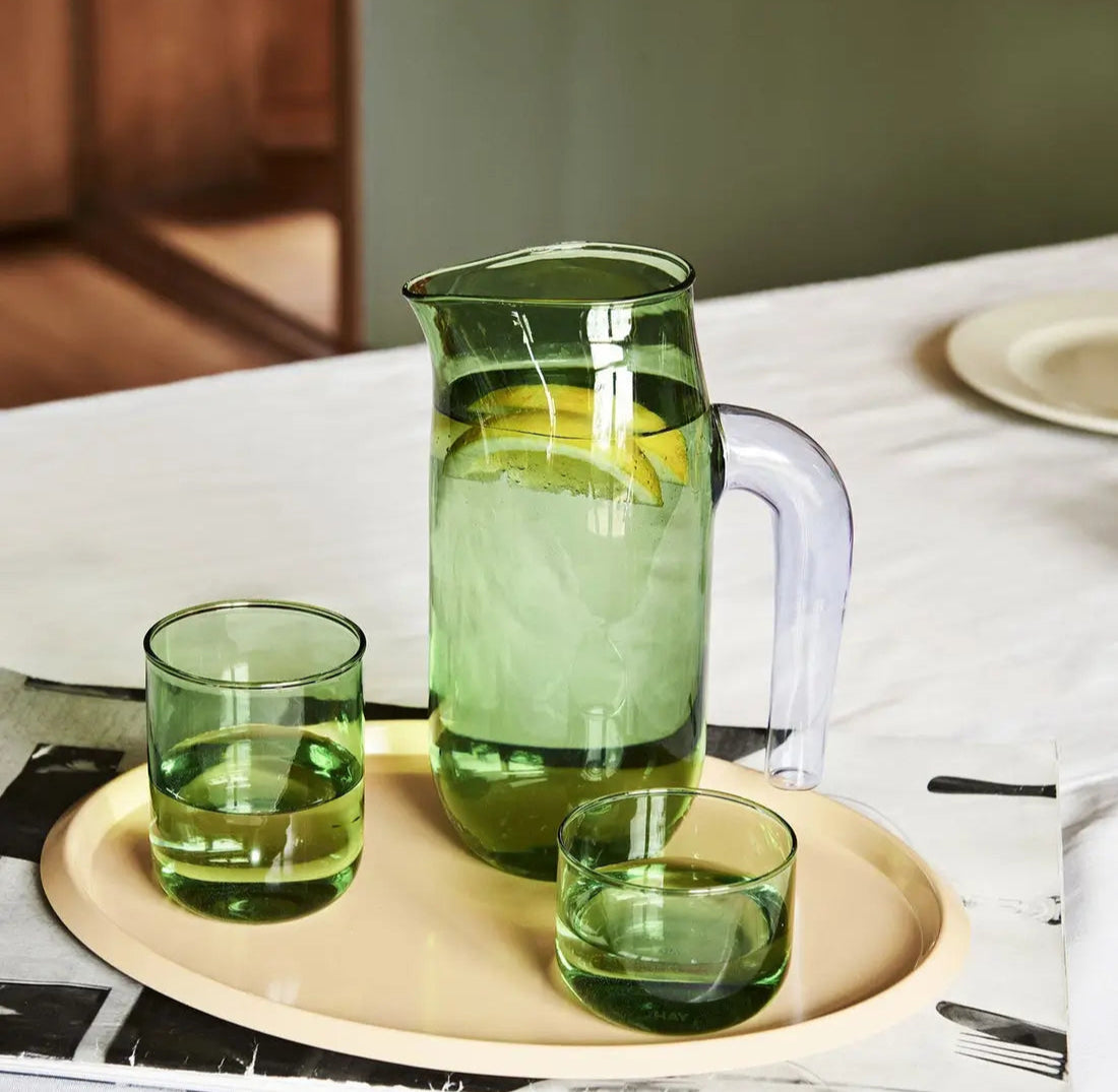 Borosilicate vase