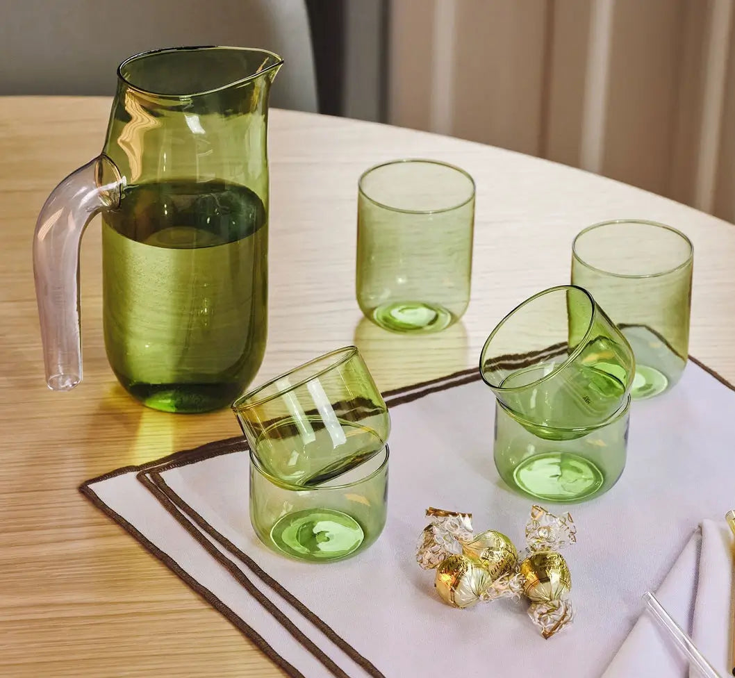 Borosilicate vase