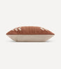 Chevron hand-tufted pillow