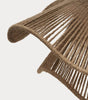 Suspension shade jute natural finish
